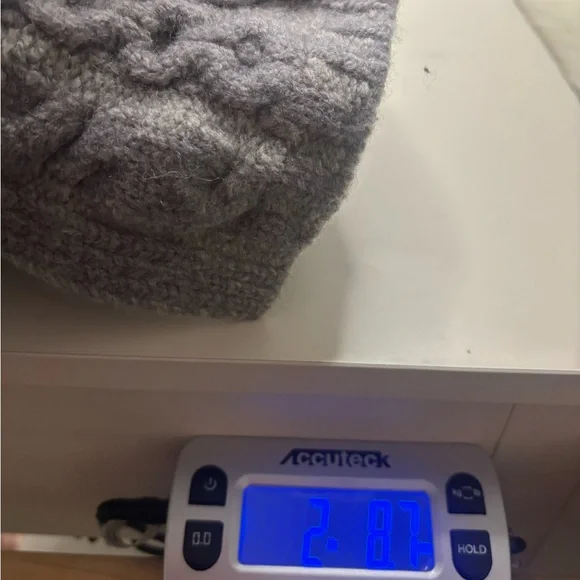 Aran Crafts 100% Merino Wool Sweater Ireland Gray Long Cardigan Size Medium - Picture 7 of 7